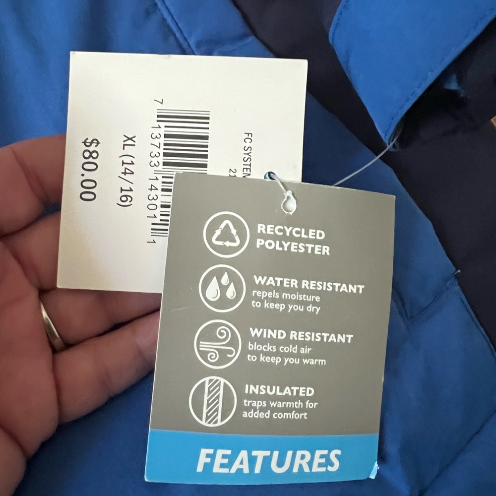 3 in 1 falls creek winter jacket NWT - Picture 8 of 8